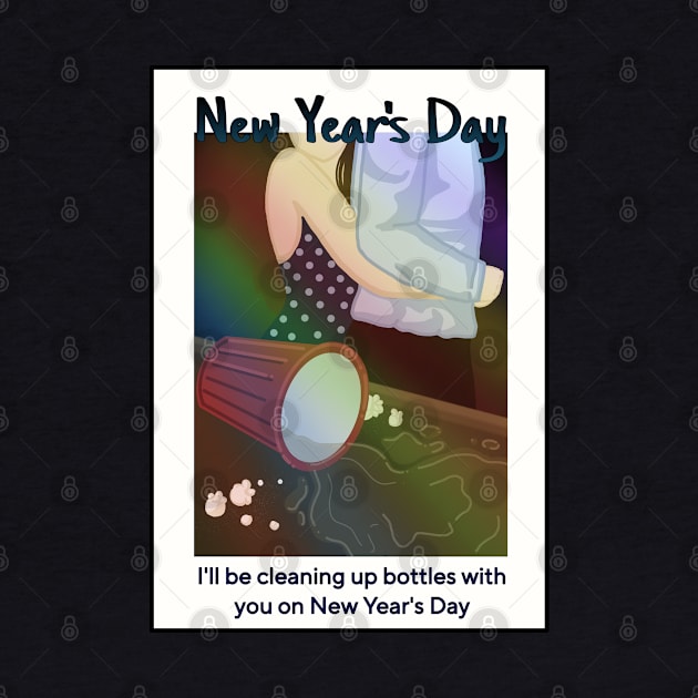 RAINBOW NEW YEAR'S DAY CARD | LYRICS by ulricartistic